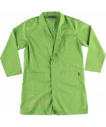 Bat unisex de corchetes ocultos y sin puños color verde pistacho