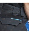 Pantalones de trabajo bicolor, multielásticos con refuerzos