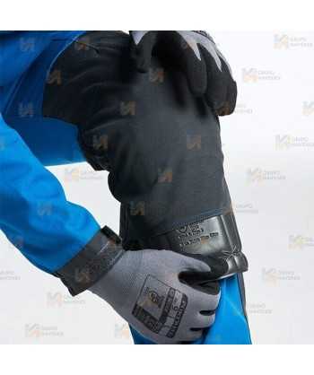 Pantalones de trabajo bicolor, multielásticos con refuerzos