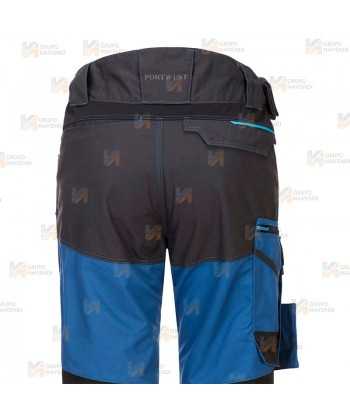 Pantalones de trabajo bicolor, multielásticos con refuerzos