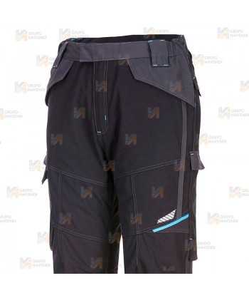 Pantalón ignífugo con tejido elástico y protección química