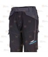 Pantalón ignífugo con tejido elástico y protección química