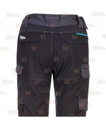 Pantalón ignífugo con tejido elástico y protección química
