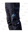 Pantalón ignífugo con tejido elástico y protección química