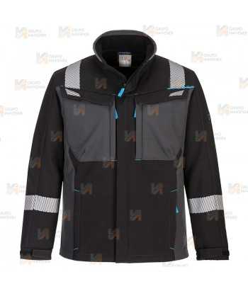 Softshell ignífugo con tejido elástico y protección química