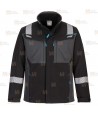 Softshell ignífugo con tejido elástico y protección química