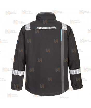Softshell ignífugo con tejido elástico y protección química