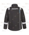 Softshell ignífugo con tejido elástico y protección química