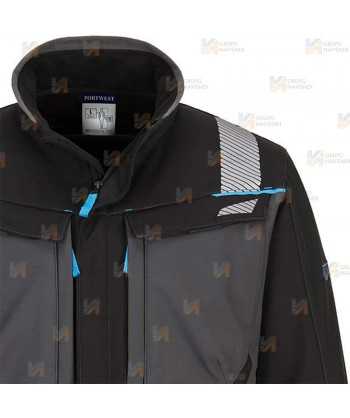 Softshell ignífugo con tejido elástico y protección química