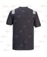 Camiseta ignífuga con tejido elástico y cintas segmentadas