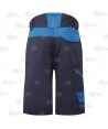 Bermudas bicolor, bielásticas para lavado industrial