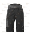 Bermudas bicolor, bielásticas para lavado industrial