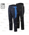 Pantalón bicolor, bielástico para lavado industrial