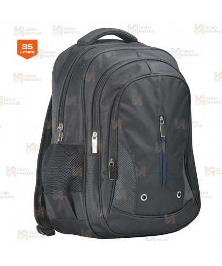Mochila porta equipaciones de color negro (35 Litros)