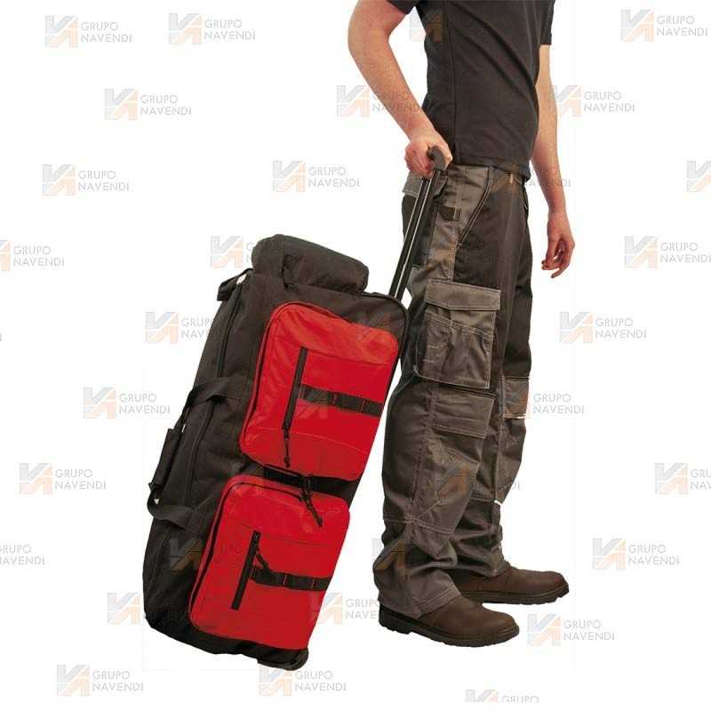 Bolsa trolley porta equipaciones de gran capacidad (70 Litros )