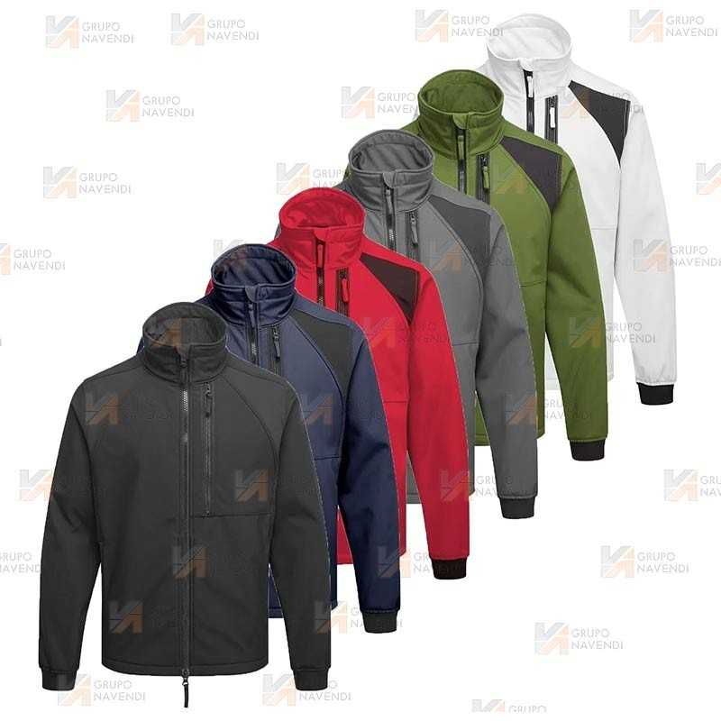 Chaqueta softshell WX2 con materiales ecológicos