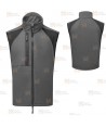 Chaleco softshell WX2 con materiales ecológicos color gris