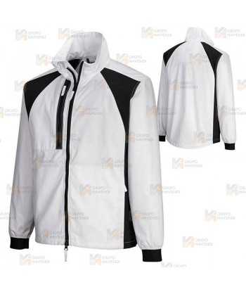 Chaqueta elástica de trabajo WX2 Stretch con materiales ecológicos color blanco