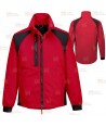 Chaqueta elástica de trabajo WX2 Stretch con materiales ecológicos color rojo