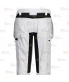 Pantalón de trabajo con refuerzos WX2 con materiales ecológicos en color blanco