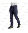 Pantalón de trabajo con refuerzos WX2 con materiales ecológicos en color azul marino