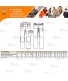 Pantalón de trabajo con refuerzos WX2 con materiales ecológicos