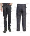 Pantalón de trabajo con refuerzos WX2 con materiales ecológicos color negro