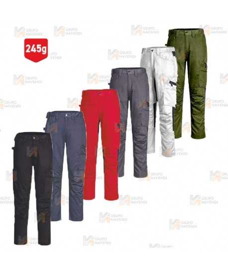 Pantalón de trabajo con refuerzos WX2 con materiales ecológicos