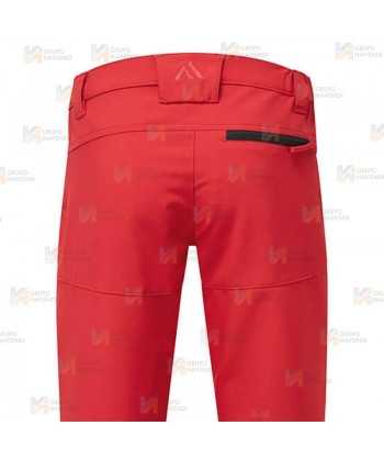 Pantalón de trabajo muy ligeros WX2 con materiales ecológicos color rojo