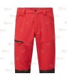 Pantalón de trabajo muy ligeros WX2 con materiales ecológicos color rojo