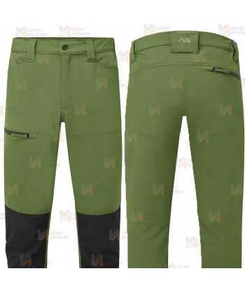 Pantalón de trabajo muy ligeros WX2 con materiales ecológicos color verde oliva