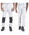 Pantalón de trabajo muy ligeros WX2 con materiales ecológicos color blanco