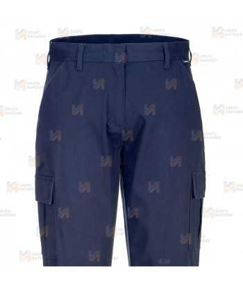 Pantalón de trabajo, ecológicos, multibolsillos y elásticos Strech para mujer