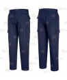 Pantalón de trabajo, ecológicos, multibolsillos y elásticos Strech para mujer