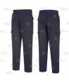 Pantalón de trabajo, ecológicos, multibolsillos y elásticos Strech para mujer