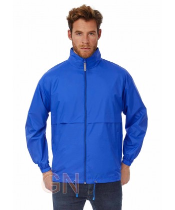 Chubasquero con forro especial lluvia color royal