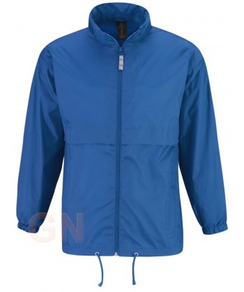 Chubasquero con forro especial lluvia color royal