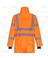 Buzo de alta visibilidad con membrana impermeable y transpirable