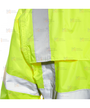 Traje de agua alta visibilidad monocolor clase 3 color amarillo flúor