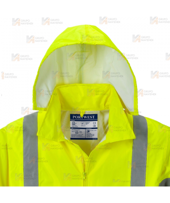 Traje de agua alta visibilidad monocolor clase 3 color amarillo flúor