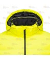 Chaqueta calefactada bicolor en alta visibilidad