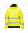 Chaqueta calefactada bicolor en alta visibilidad