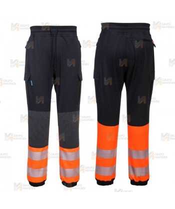 Pantalón Jogger de alta visibilidad con tejido elástico