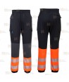 Pantalón Jogger de alta visibilidad con tejido elástico