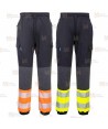 Pantalón Jogger de alta visibilidad con tejido elástico