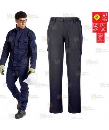 Pantalón ignífugo muy grueso, resistente al aluminio y el hierro fundido