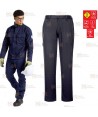 Pantalón ignífugo muy grueso, resistente al aluminio y el hierro fundido