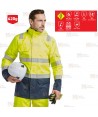 Parka ligera, impermeable, ignífuga y multinorma  (ARC 3)