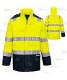 Parka ligera, impermeable, ignífuga y multinorma  (ARC 3)