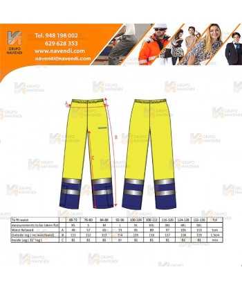 Pantalón ligero, impermeable, ignífugo y multinorma  (ARC 3)